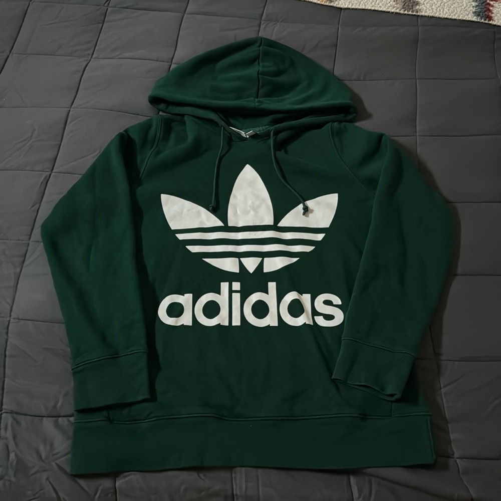 Women’s adidas hoodie green size M